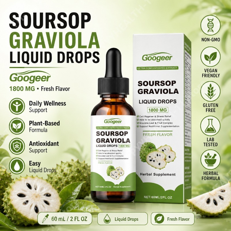 Herbal Wellness Drops - Gotas Líquidas de Hoja y Fruta
