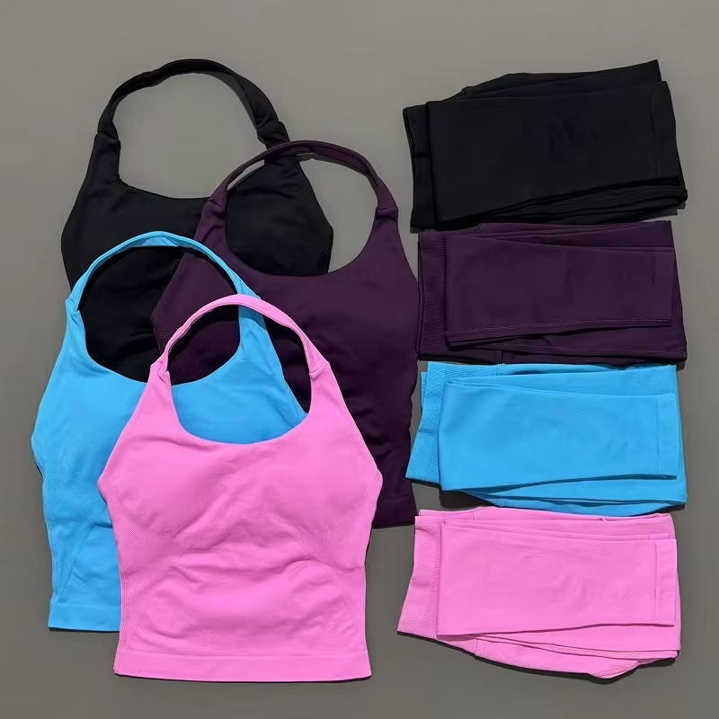 Herbal Yoga - Conjunto Deportivo de 2 Piezas para