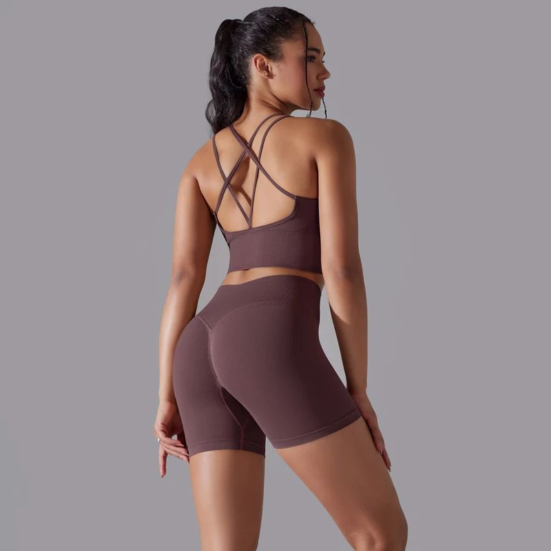 Herbal Yoga - Conjuntos de Yoga sexys para mujer,