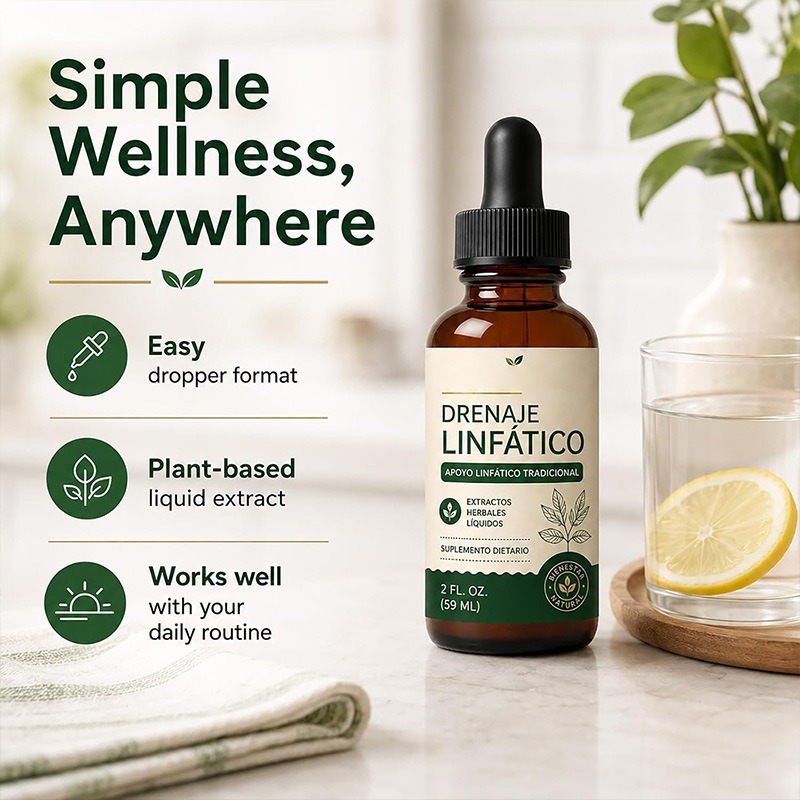 Herbal Wellness Drops - 59ml Gotas Líquidas Naturales de Bienestar
