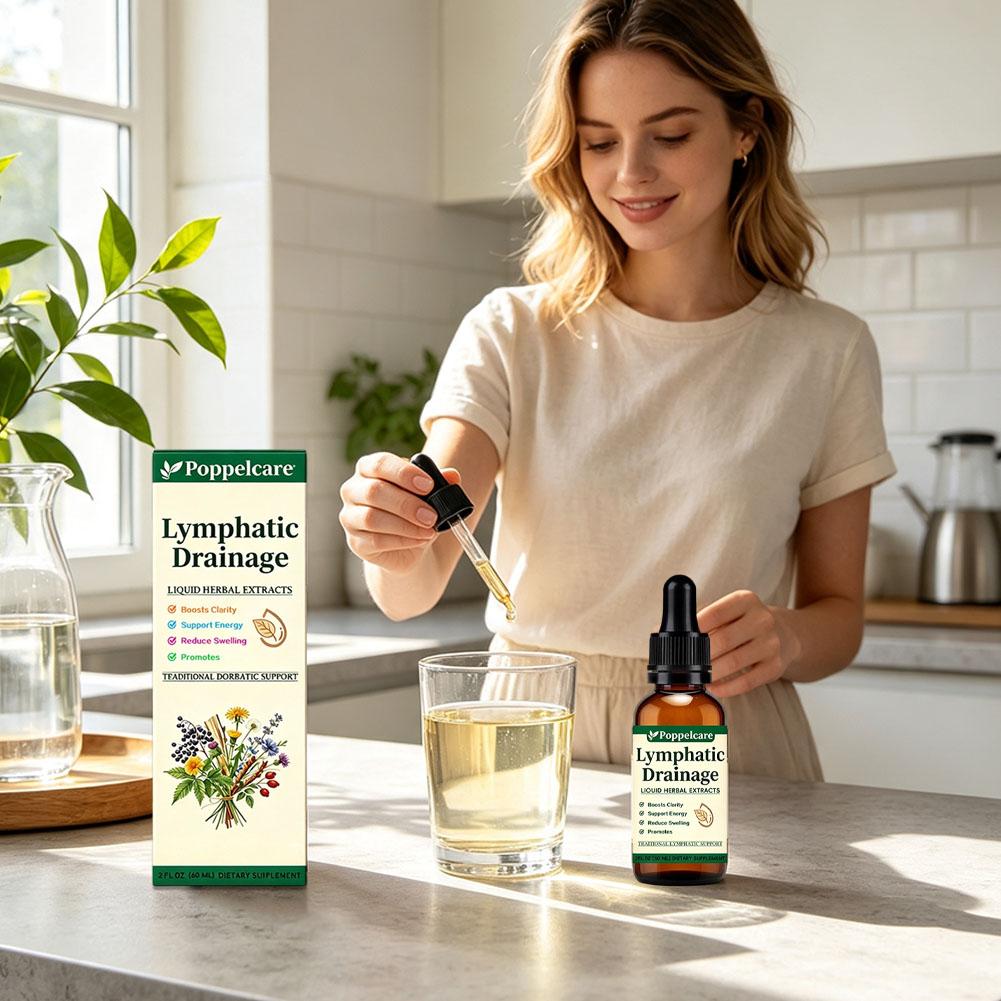 Gotas de Drenaje Linfático Her - Herbal Wellness Drops reseña y precio